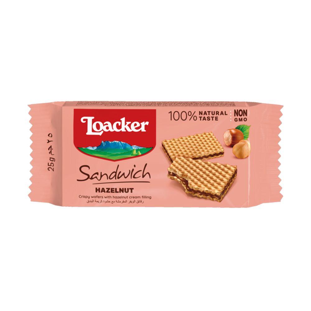 Loacker Wafer Sandwich With Hazelnut Cream 25 G