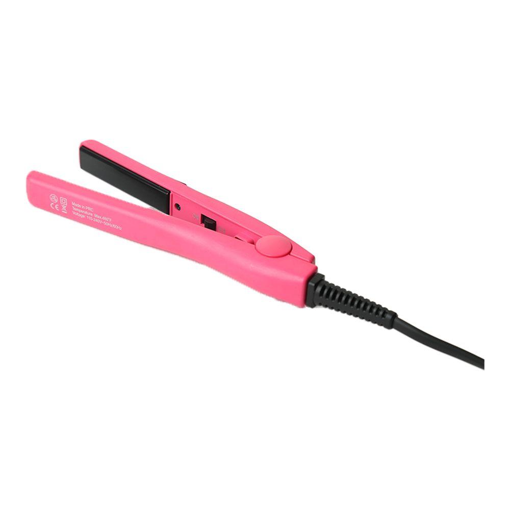 Jose Eber Mini Ceramic Hair Straightener Iron Hot Pink