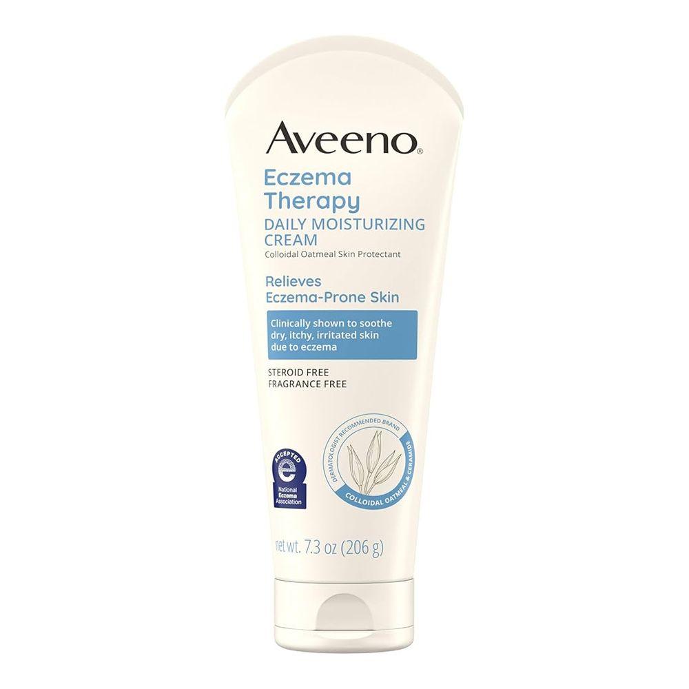 Aveeno Eczema Therapy Daily Moisturizing Cream For Sensitive Skin - 206g