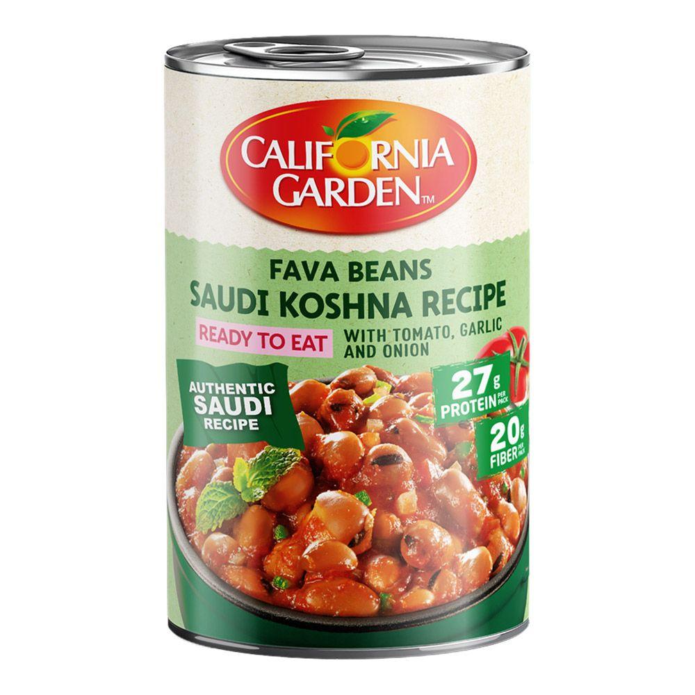 California Gardens Fava Beans Saudi Koshna Recipe Gluten Free 450 G