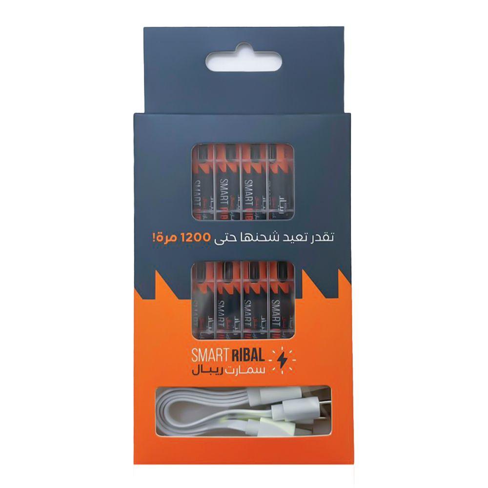 AAA ريبال بطاريات قابلة لإعادة الشحن 