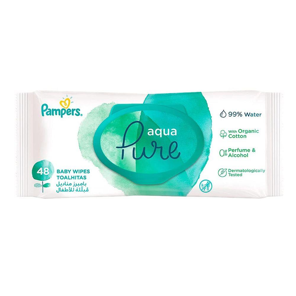 Pampers Baby Wipes Aqua Pure 48 Pieces