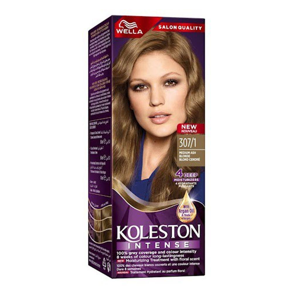 Wella Koleston Hair Color Creme Medium Ash Blonde 307/1 50 ML