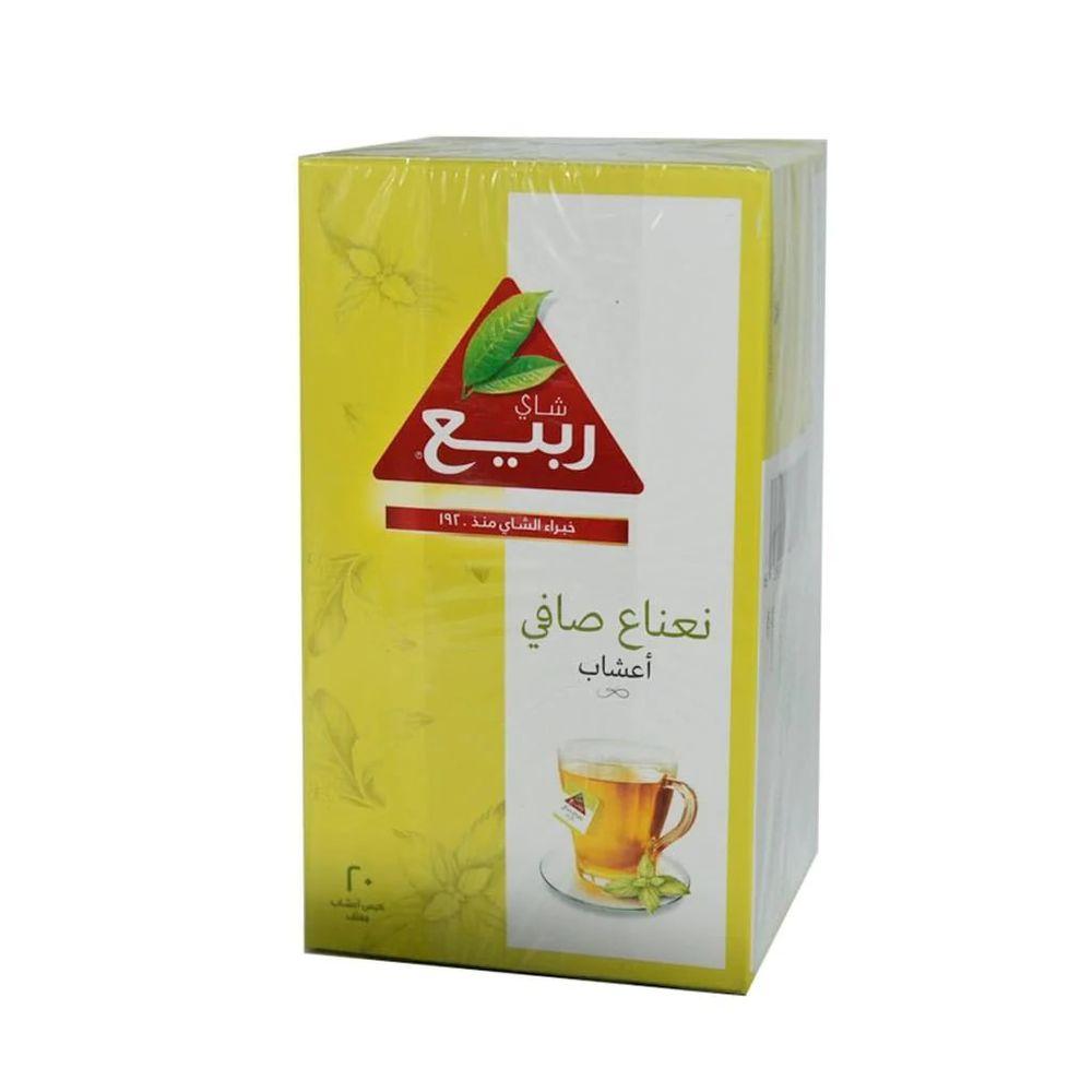 ربيع شاي اعشاب النعناع صافي اكياس 20 حبة