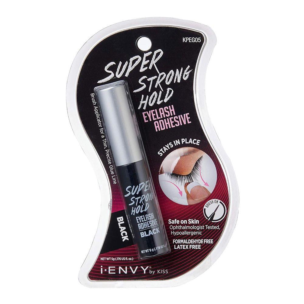 KISS - i.ENVY - Super Strong Hold Eyelash Adhesive - Black - 5 g 