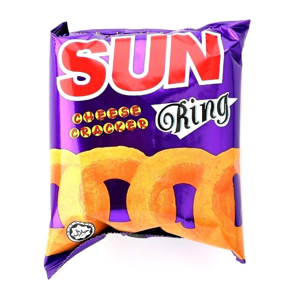 Sun Ring Chips Cheese Cracker Corn and Rice 16 G