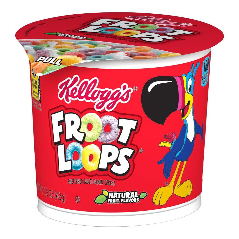 Kelloggs Cereal Froot Loops Fruity Flavour Imported 43 G