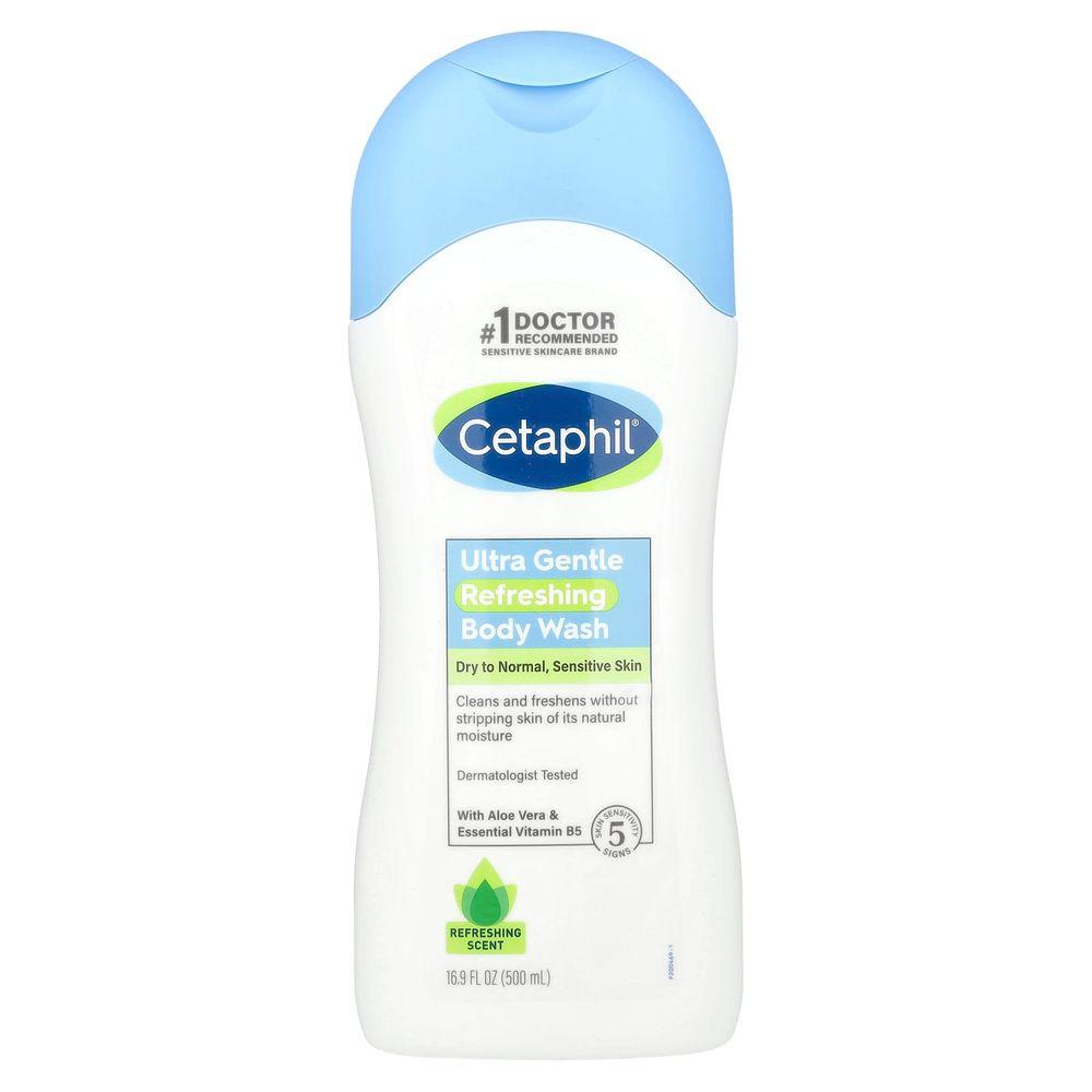 Cetaphil Body Wash Fresh Scent for Dry Skin - 500ml