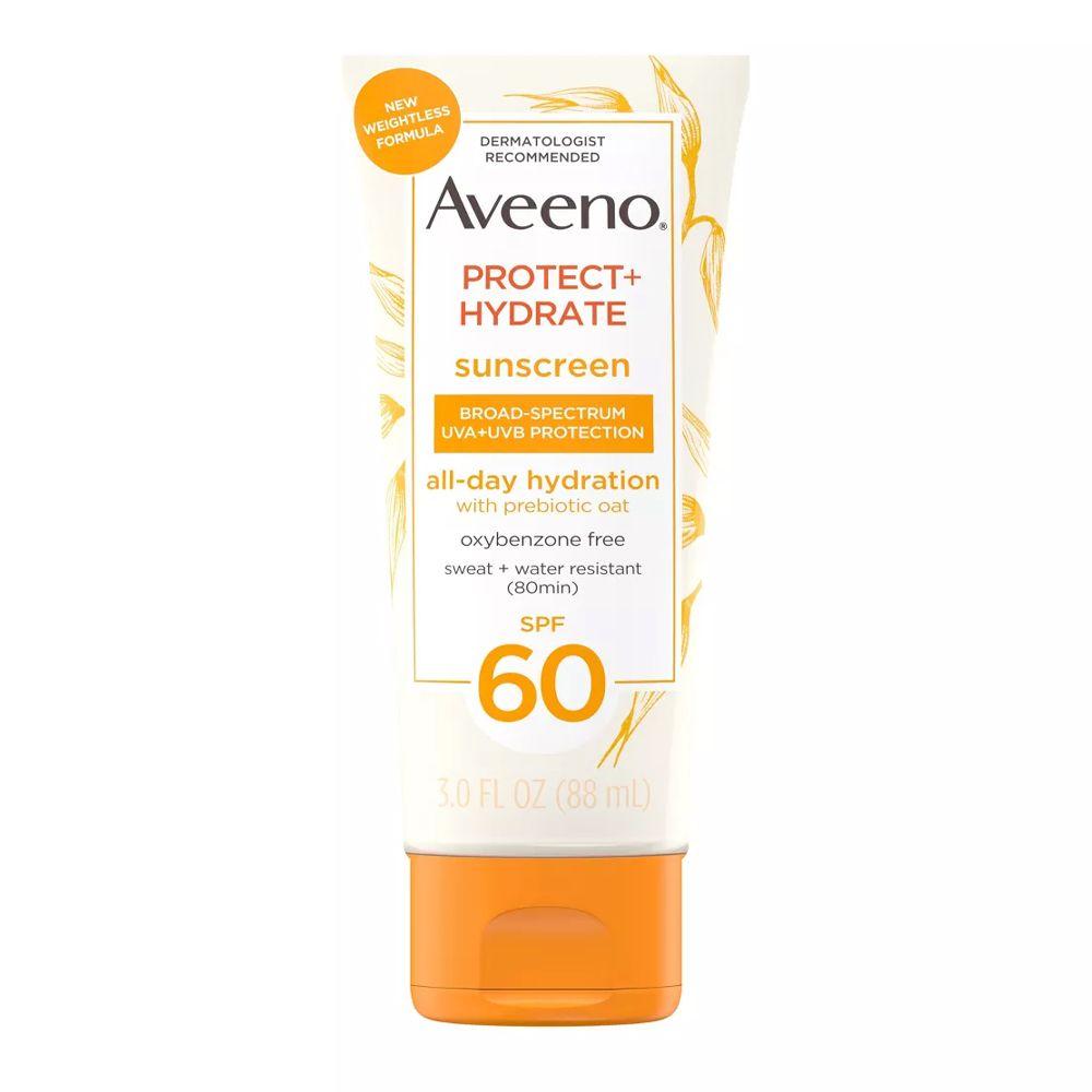 Aveeno Protect + Hydrate Body Sunscreen Lotion Spf +30 - 88ml