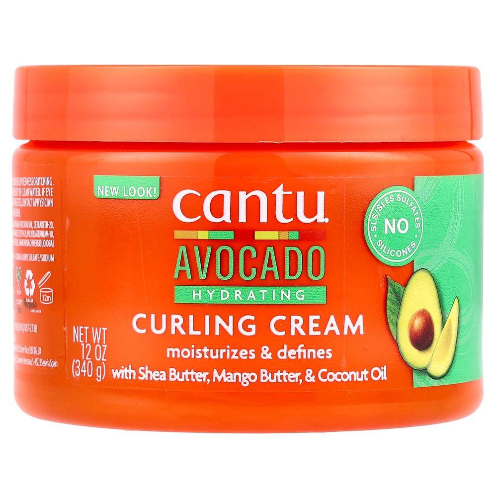 Cantu Hair Cream For Curly Hair With Shea Butter & Mango Butter and Coconut Oil 340 G
