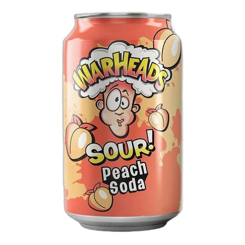 Warheads Soft Drink Sour Peach Flavor Imported 330 ML
