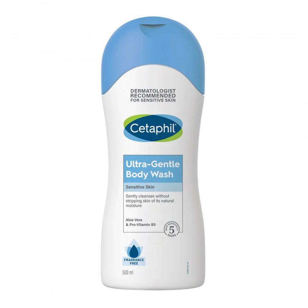 Cetaphil Ultra-Gentle Body Wash for Sensitive Skin - 500ml