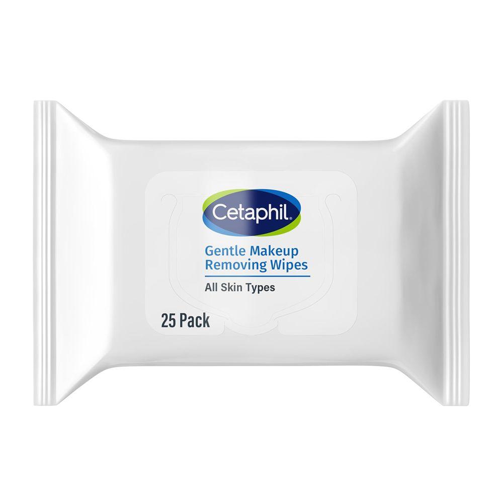 Cetaphil Gentle Makeup Removing Wipes For  Sensitive Skin - 25 Pieces