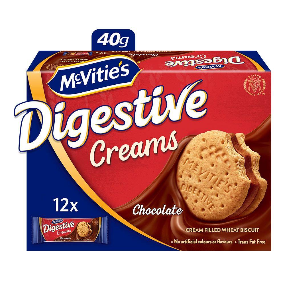 Mcvities Biscuit Filled With Chocolate Cream 40 G × 12 Box