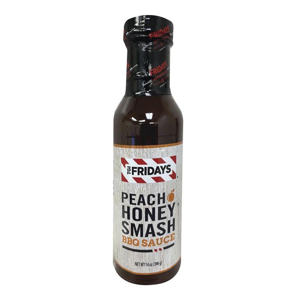 TGI Fridays Peach Honey Smash BBQ Sauce (Imported) - 396g