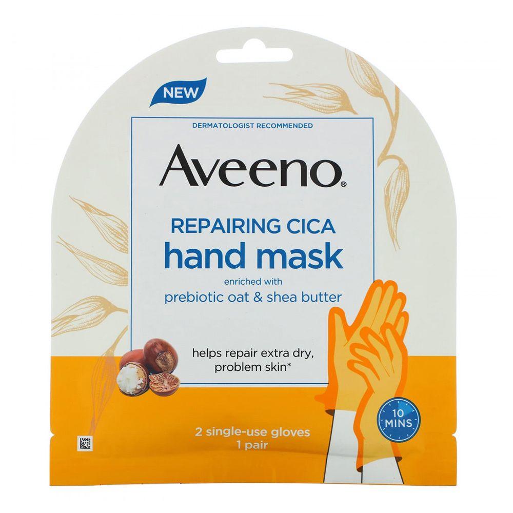 Aveeno Shea & Oat Hand Mask For Repair - 2 Gloves