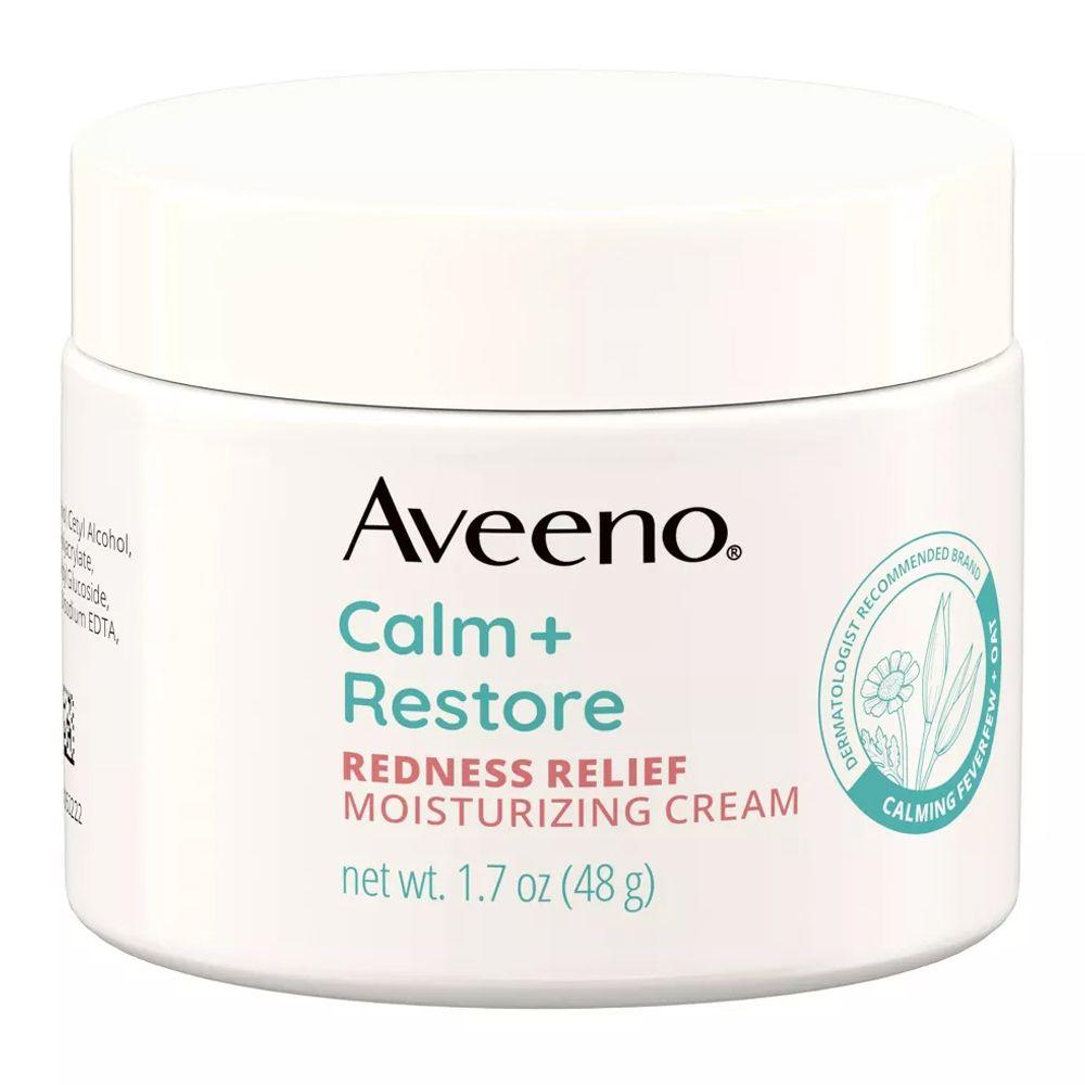 Aveeno Redness Relief Moisturizing Cream For Sensitive Skin Fragrance-free - 48g