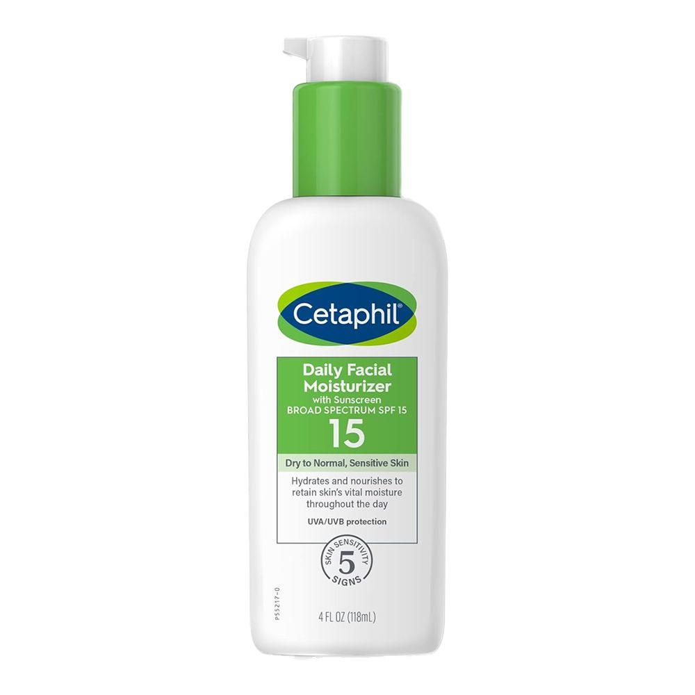 Cetaphil Daily Facial Moisturizer with Sunscreen BROAD SPECTRUM SPF 15 - 118ml