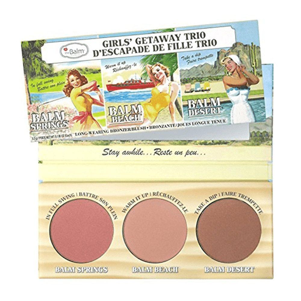 Thebalm Girls' Getaway Trio -  Palette,  Fade Resistant Blushes/bronzers - 3colours