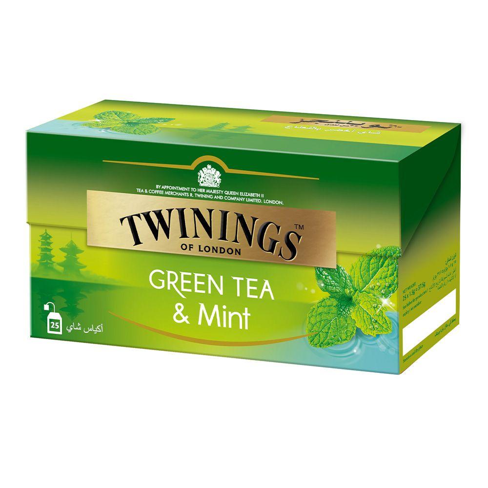 Twinings Green Tea And Mint 25 Pieces
