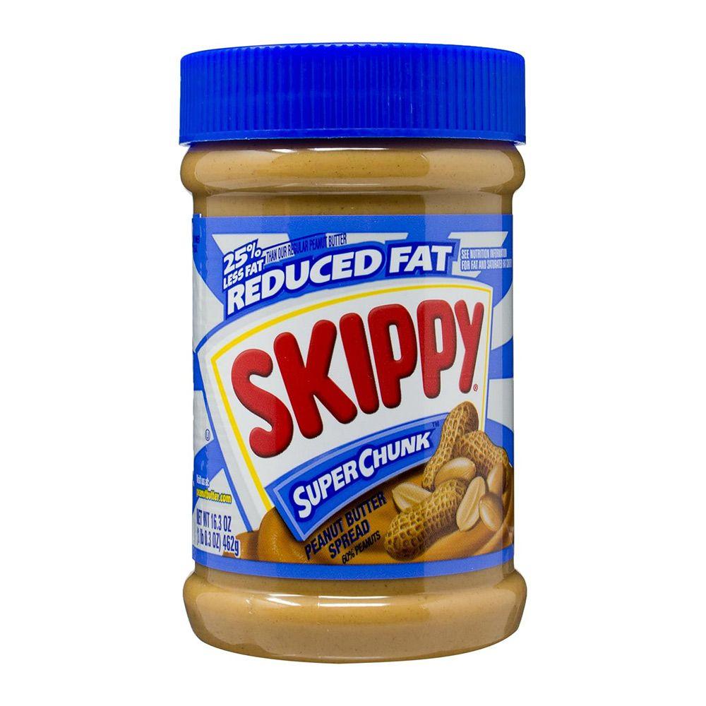Skippy Peanut Butter Chunky Low Fat Imported 462 G