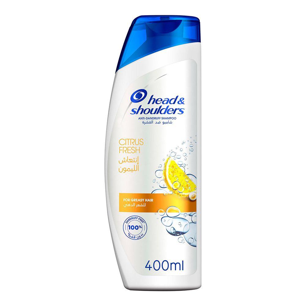Head and Shoulders Shampoo Anti-Dandruff Citrus Fresh For Greasy Hair 400 ML