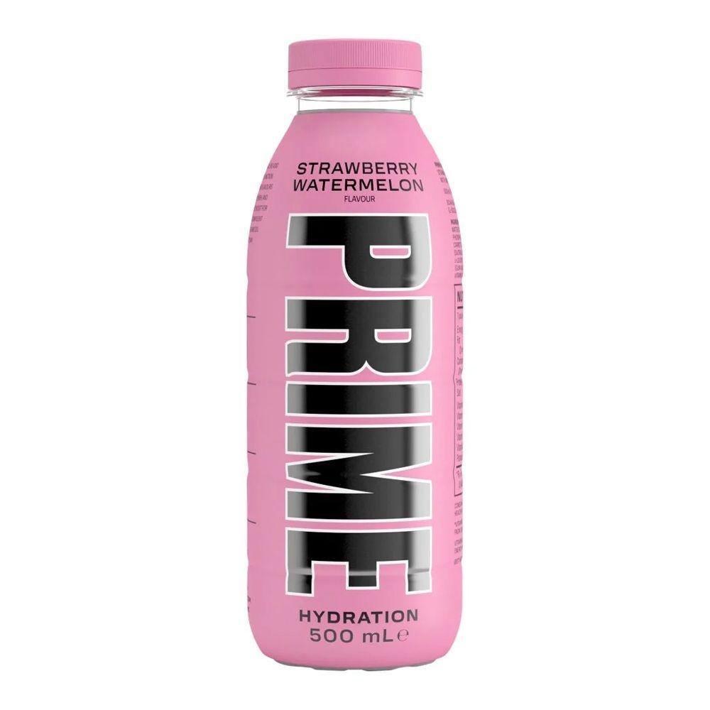 Prime Hydration Drink Watermelon & Strawberry Flavor Imported 500 ML
