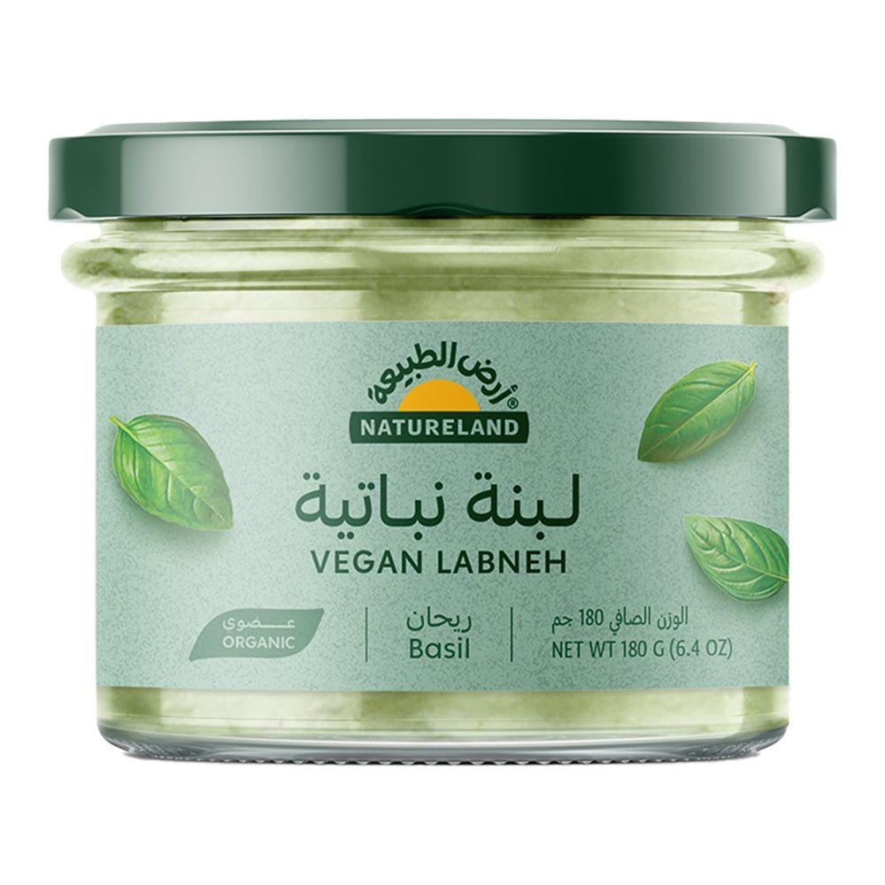 Natureland labneh Vegan Basil Flavored 180 G