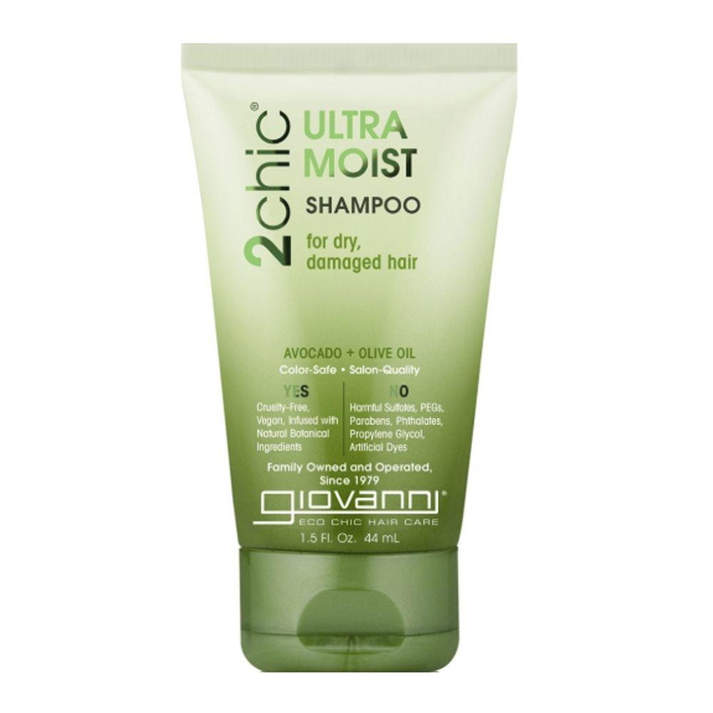 Giovanni 2Chic Ultra Moist Avocado and Olive Oil Shampoo - 44ml