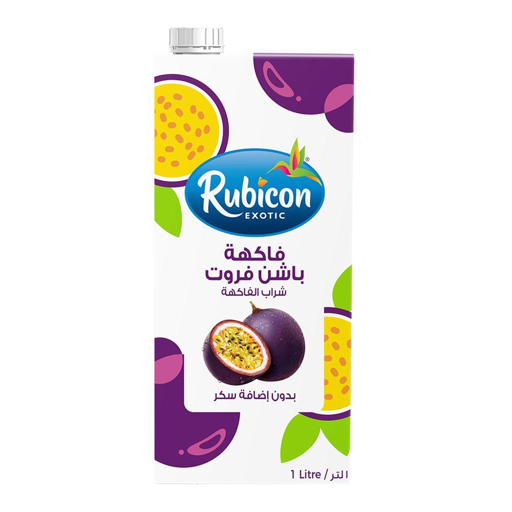 Rubicon Drink Passion Fruit No Added Sugar Imported 1 L