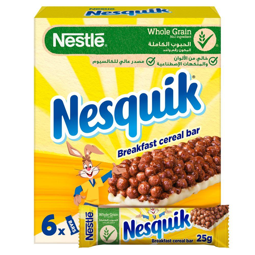Nesquik Cereal Bar With Chocolate 150 G