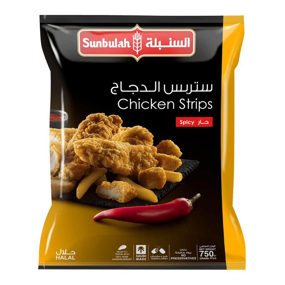 السنبلة ستربس الدجاج حار 750 جرام
