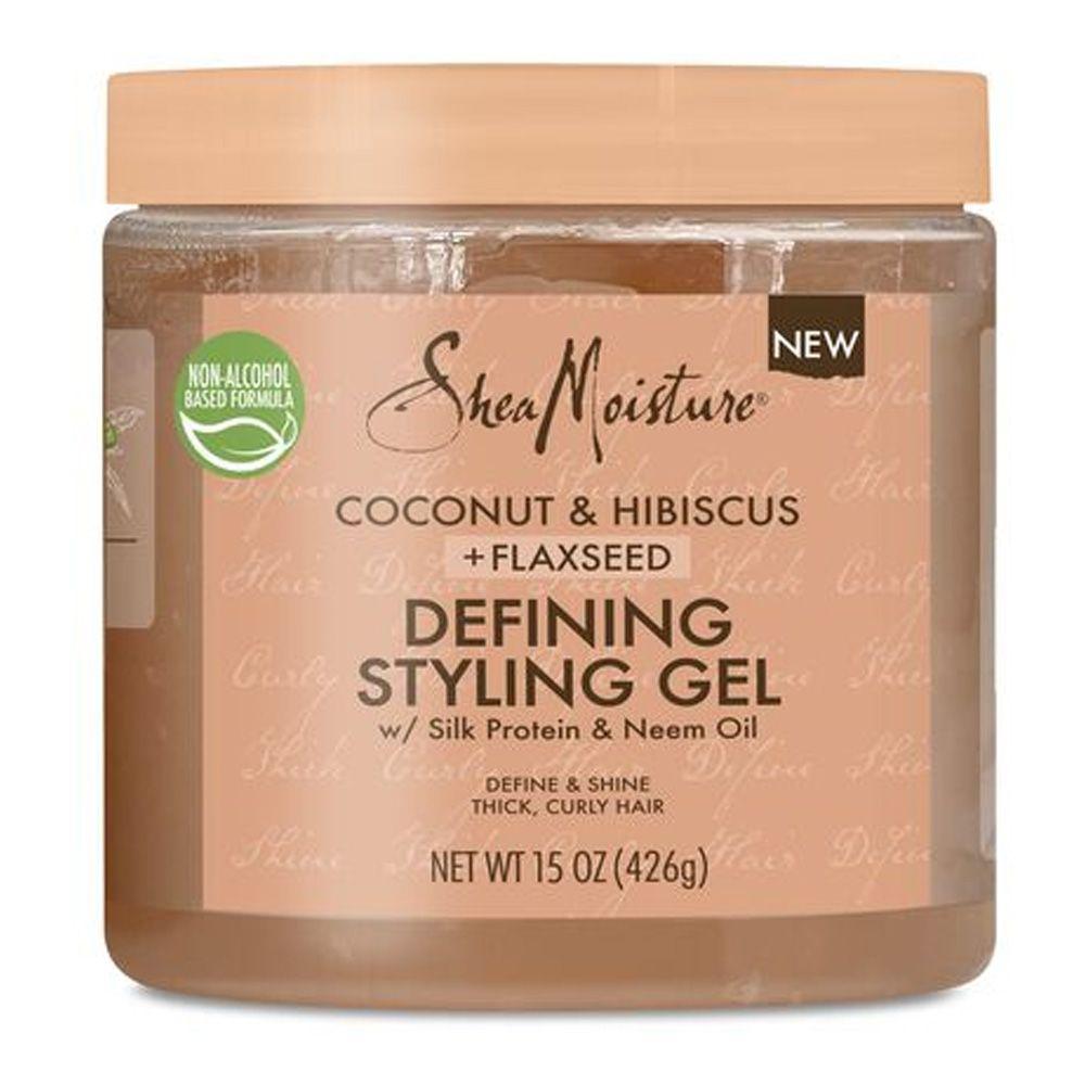 Shea Moisture Coconut & Hibiscus + Flaxseed Defining Styling Gel - 426g