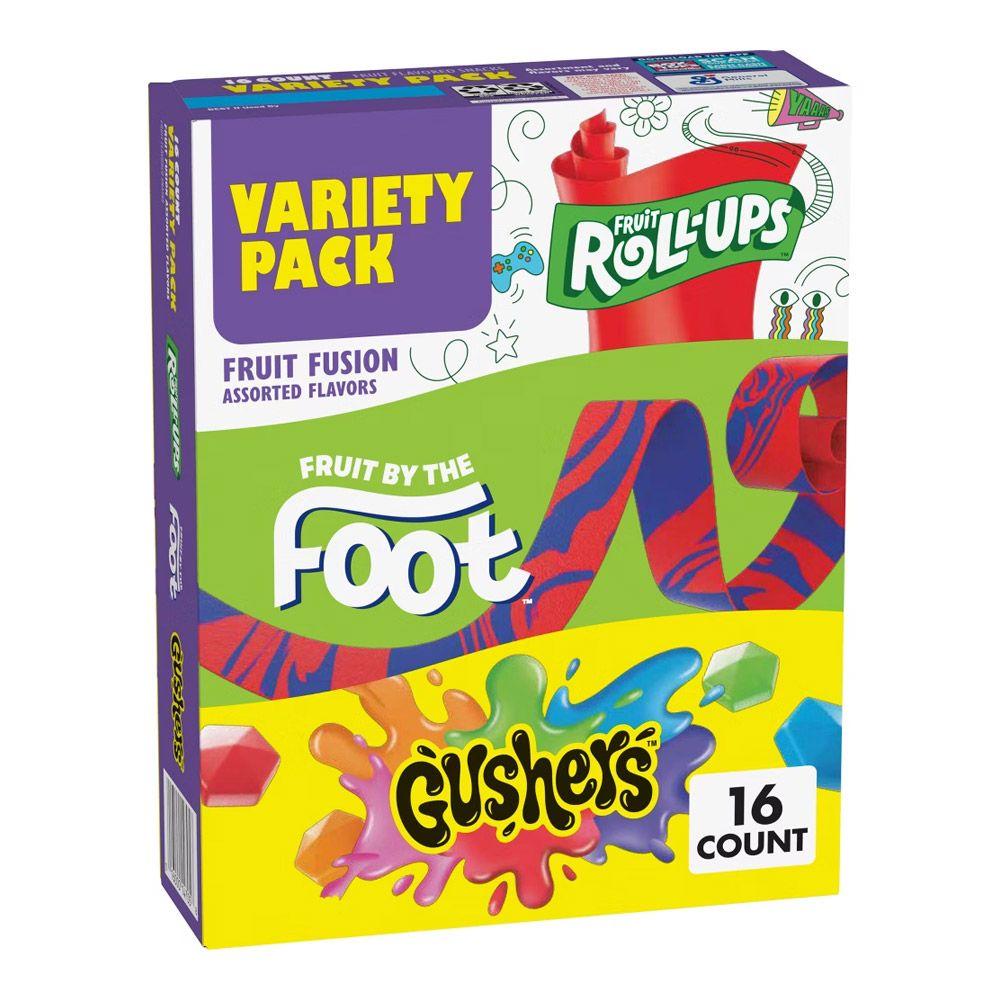 Fruit Roll-Ups Candy Fruit Flavour Imported 16 Rolls