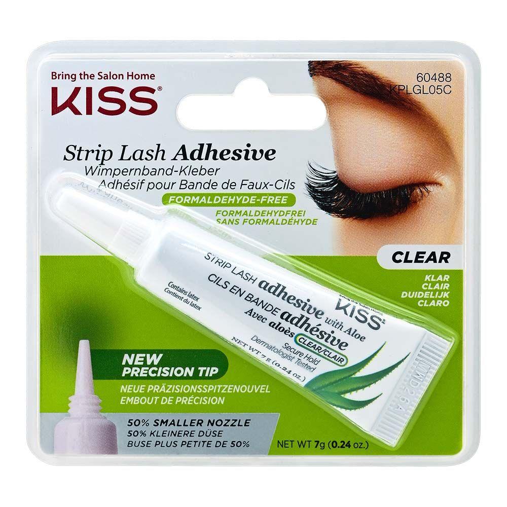 KISS - Strip Lash Adhesive With Aloe - Clear 7 g