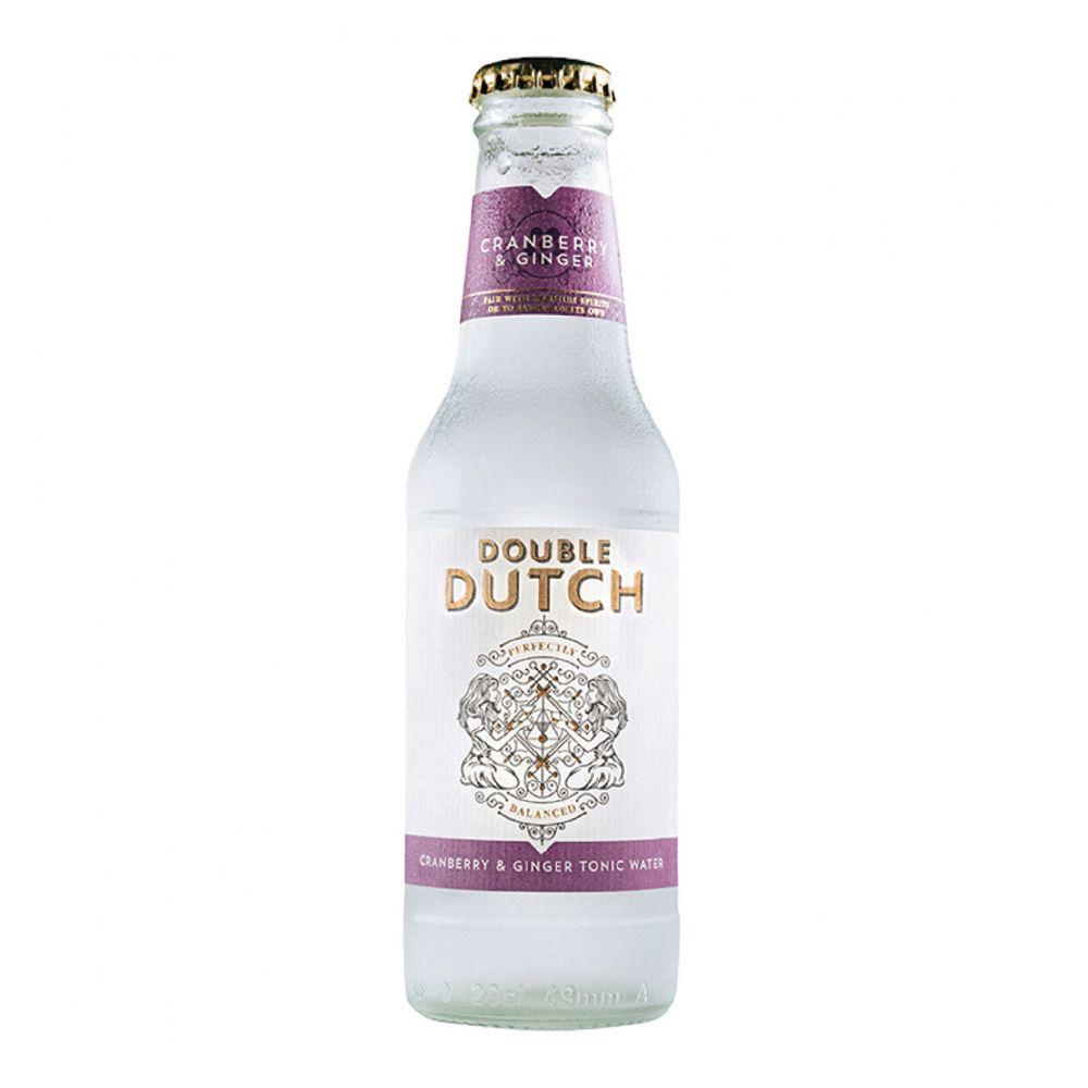 Double Dutch Carbonated Water Tonic Cranberry & Ginger 200 ML