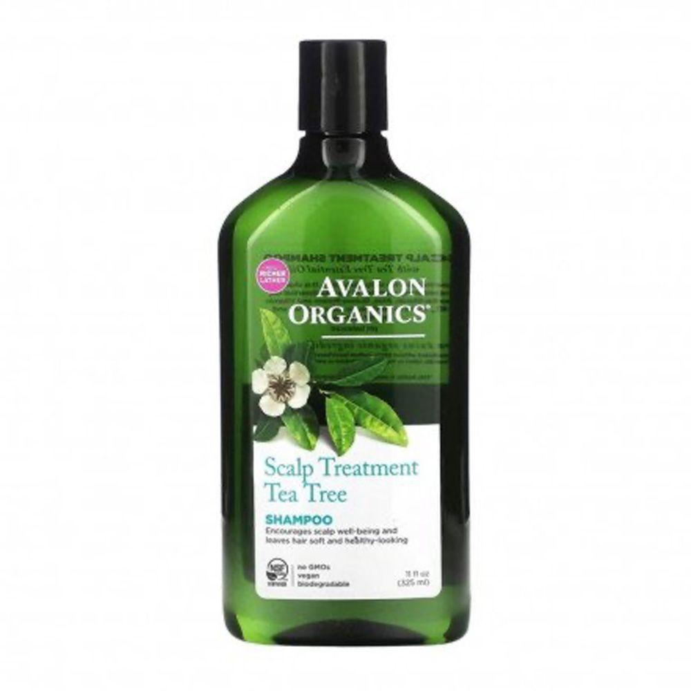 Avalon Organics Scalp Treatment Tea Tree Shampoo - 325ml